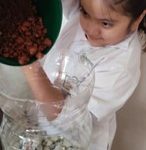 Poniendo el tezontle
