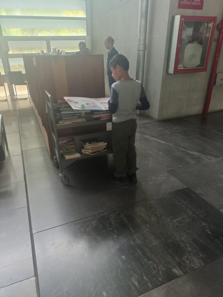 Búsqueda de libros en la Biblioteca Vasconcelos