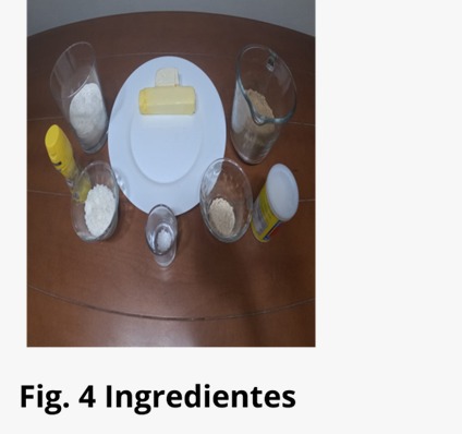 Figura 4. Ingredientes.
